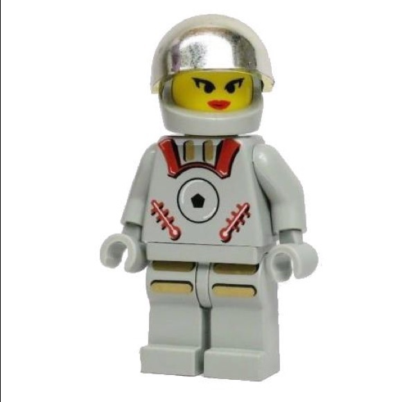 New LEGO New Sandy Moondust Minifigure Astrobot Space NASA Rare 2002 Mini Figure - Picture 6 of 6